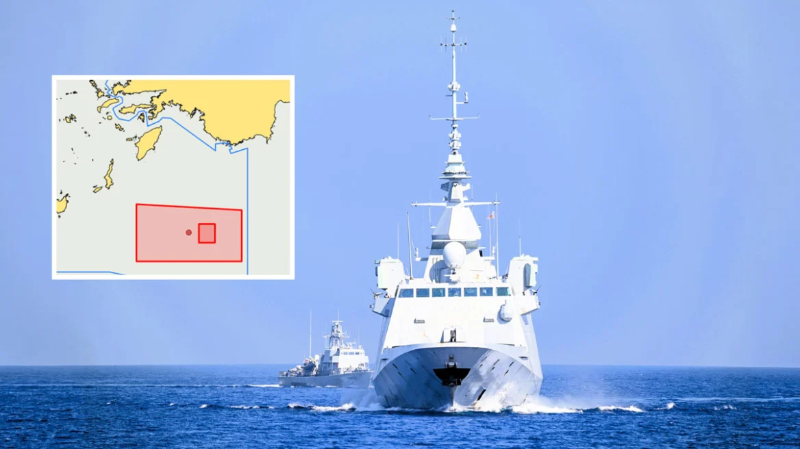 Η Τουρκία ανεβάζει τους τόνους: Εξέδωσε NAVTEX ενόψει της άσκησης Ευνομία για περιοχή από όπου θα περάσει το πλοίο για το καλώδιο