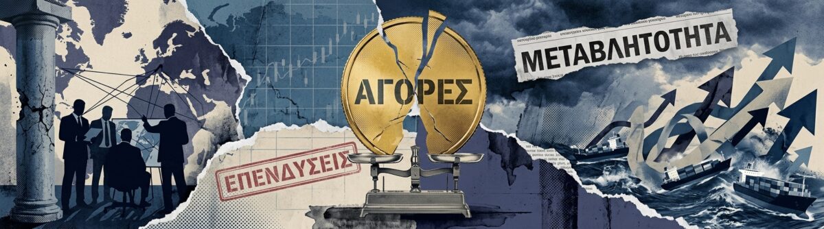 Ακτινογραφία των αγορών: γεωπολιτικές εντάσεις, οικονομική μεταβλητότητα και πολιτικές ζυμώσεις στο προσκήνιο.