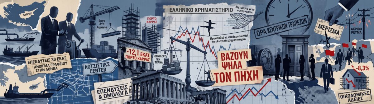 Τα μεγάλα deals, το τραπεζικό ράλι, η επέλαση Κόκκαλη και οι περιοδείες Μητσοτάκη