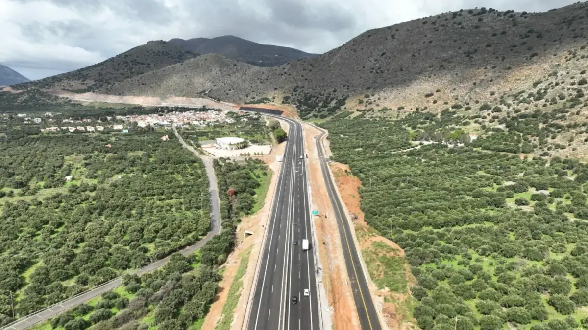 ΒΟΑΚ: Παραδόθηκαν τα πρώτα 10 χιλιόμετρα Άγιος Νικόλαος – Νεάπολη από τον Όμιλο AKTOR