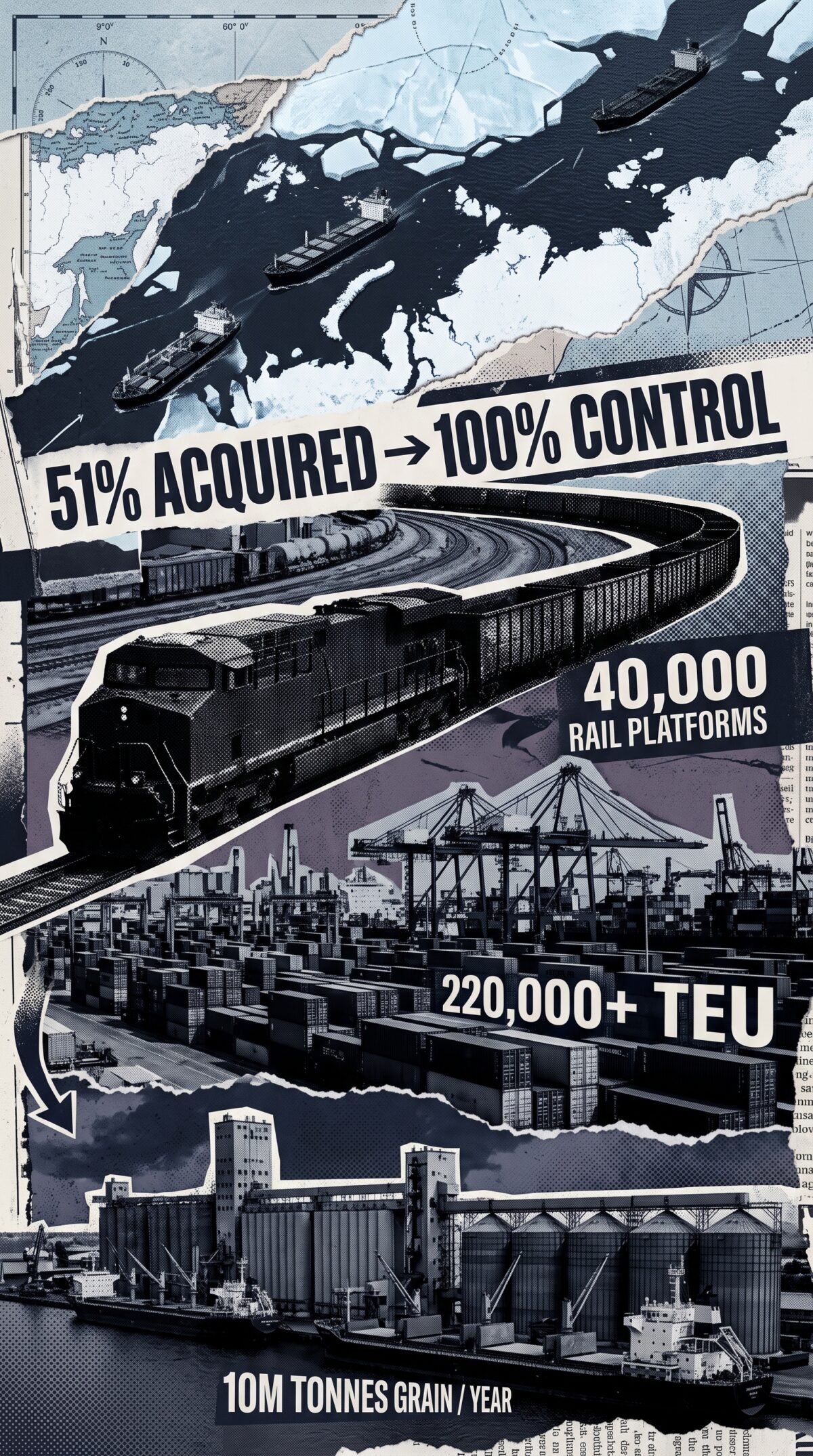 Η Rosatom χτίζει ρωσικό υπερ-όμιλο logistics