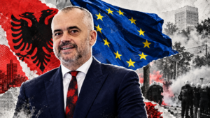 Η ΕΕ έκλεισε κεφάλαιο με τον Ράμα τη μέρα που τα Τίρανα πήραν φωτιά