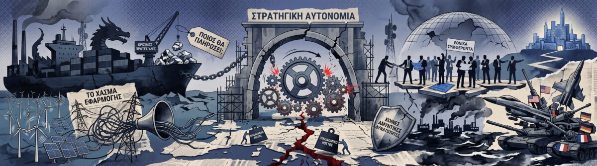 Η Ευρώπη θέλει στρατηγική αυτονομία, αλλά παραμένει εξαρτημένη – Τα εμπόδια σε ενέργεια, Κίνα και άμυνα