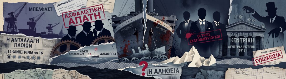 Η θεωρία συνωμοσίας για τον Τιτανικό που εμπλέκει τον Τζ. Π. Μόργκαν – Η ανταλλαγή πλοίων, οι τρεις εκατομμυριούχοι και η αλήθεια