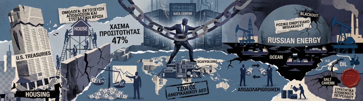 Η τέλεια καταιγίδα: Ομόλογα, ρωσικό ενεργειακό μπλακάουτ και το ρίσκο της τεχνητής νοημοσύνης