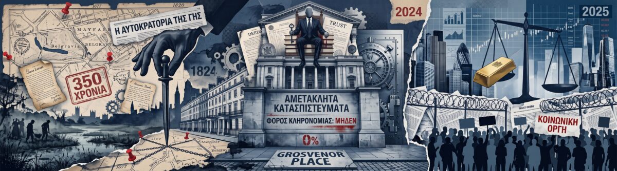 Η τέχνη του πλούτου – Πώς οι Γκρόσβενορ κατέχουν το Λονδίνο για 350 χρόνια χωρίς φόρους