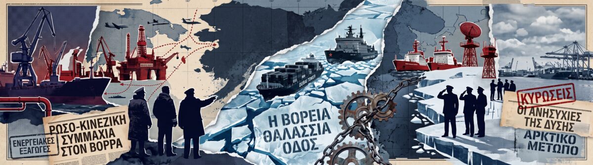 Ο νέος θαλάσσιος δρόμος που φέρνει πιο κοντά Ρωσία και Κίνα – Το πέρασμα της Αρκτικής και οι ανησυχίες της Δύσης