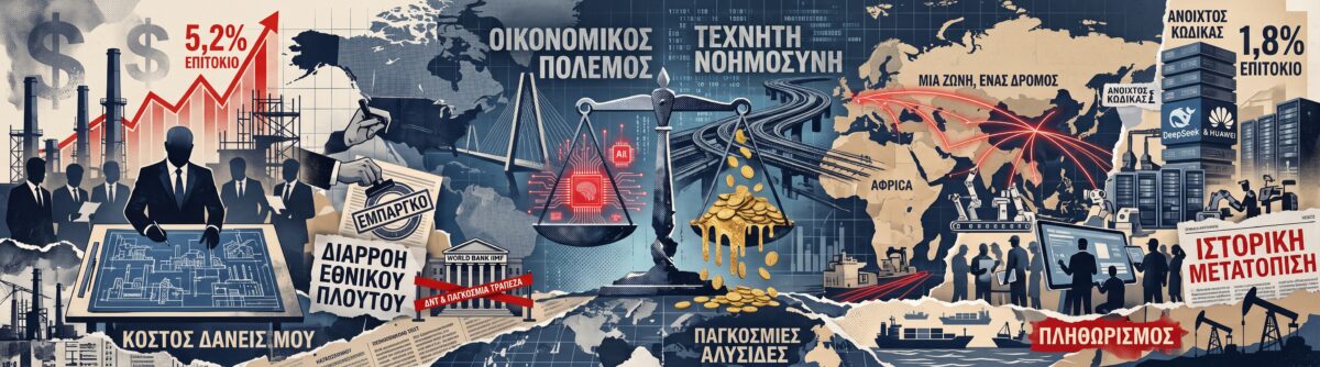 Ο οικονομικός πόλεμος Ουάσιγκτον και Πεκίνου περνά από την τεχνητή νοημοσύνη