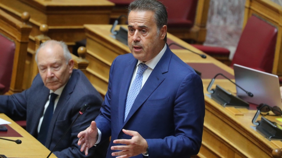 Παπασταύρου στη Βουλή: «Ευθύνη μου να προασπίζω το εθνικό συμφέρον» – Τι απάντησε για το δημοσίευμα της WSJ