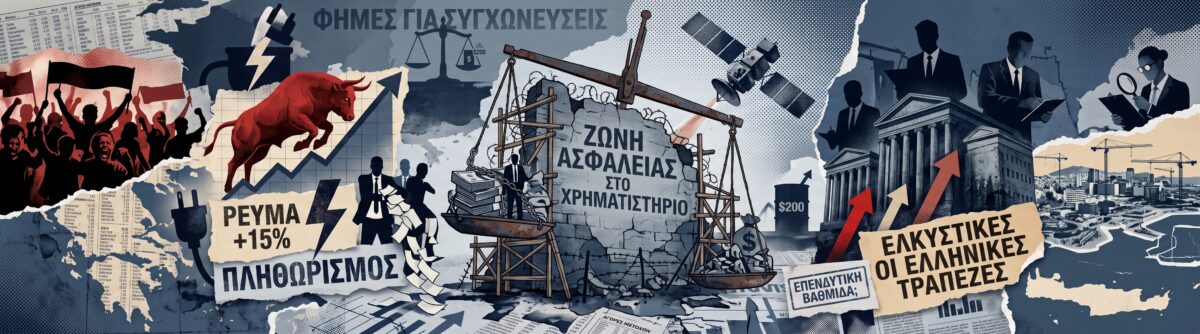 Πληθωρισμός, τράπεζες και ενεργειακό ράλι στις αγορές σήμερα