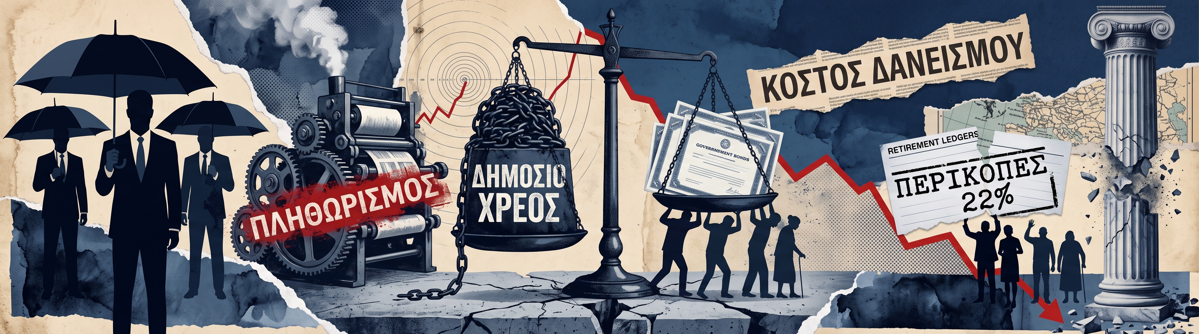 Πώς οι ΗΠΑ μπορούν να αποφύγουν τη χρεοκοπία και να μεταφέρουν το κόστος στους πολίτες – Οι έξι τρόποι και ο κίνδυνος για τις συντάξεις