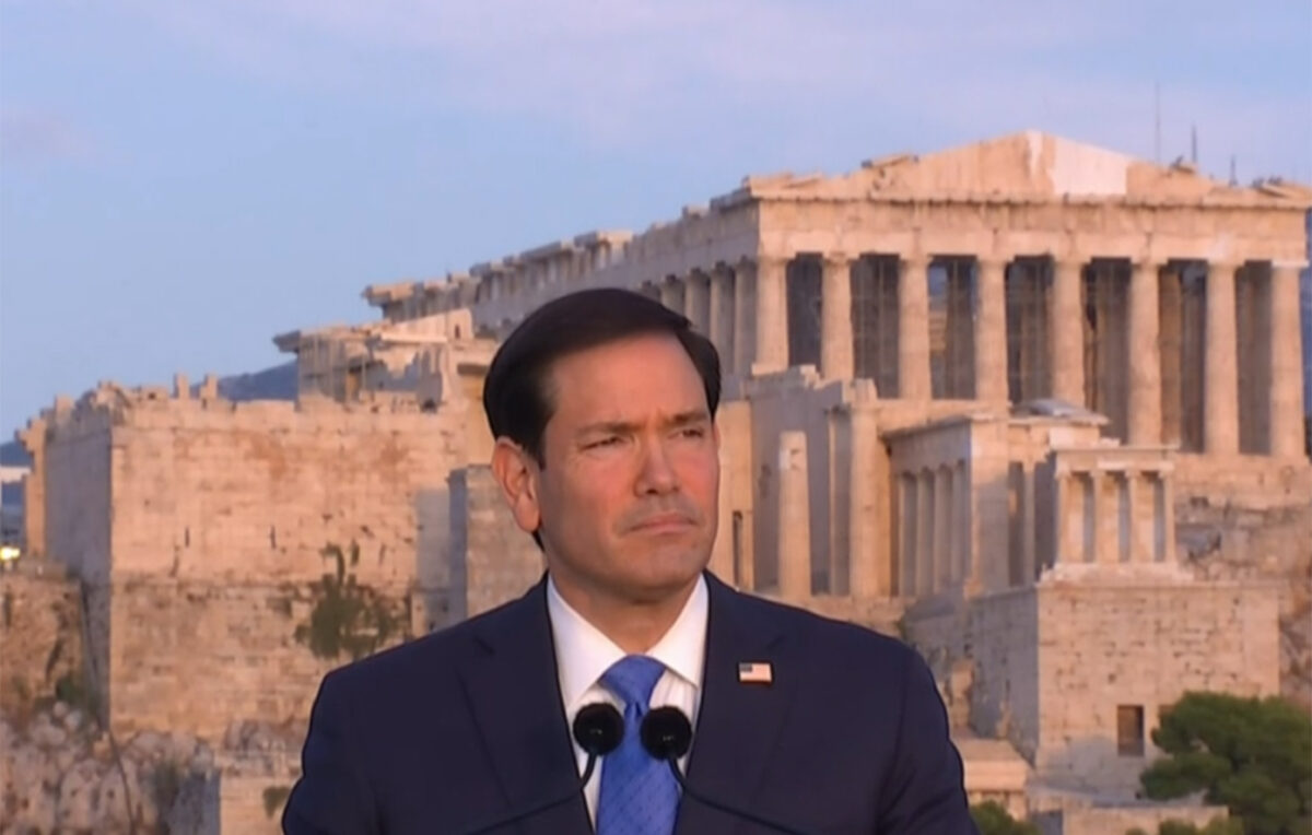 Ρούμπιο στην Πνύκα: «Μας χαρίσατε την ίδια την Ιστορία» – Έκκληση για αναγέννηση της Δύσης. Συνάντηση με Γεραπετρίτη, υπογραφή συμφωνίας με την Εθνοφρουρά της Φλόριντα