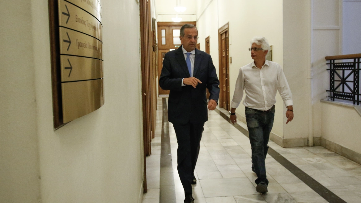 Νέα επίθεση Σαμαρά μέσω Τσιούτσια: «Ιδεολογική μετάλλαξη» στη ΝΔ – «Επικράτηση του Ποταμιού ως ιδεολογικό στίγμα». «Αντί να αποπεμφθεί ο Γεραπετρίτης, διαγράφηκε ο Σαμαράς»