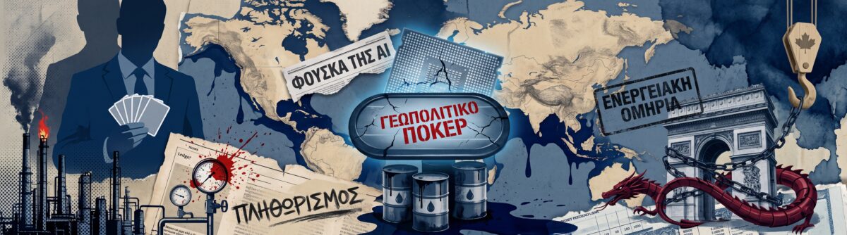 Το γεωπολιτικό πόκερ του Τραμπ – Η ενεργειακή ομηρία, η Ευρώπη και η φούσκα της AI