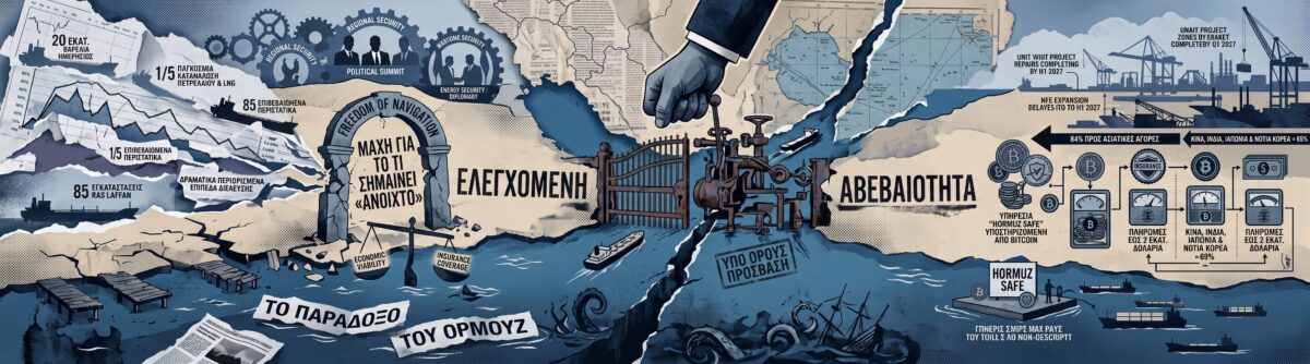 Το νέο παιχνίδι στα Στενά του Ορμούζ: Το Ιράν επιχειρεί να καθορίζει ποιος περνά, με ποιους όρους και με ποιο κόστος
