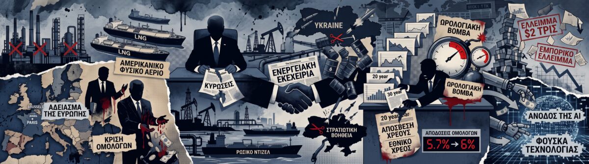 Το ρωσικό ντίζελ του Τραμπ, το άδειασμα της Ευρώπης και η αμερικανική ωρολογιακή βόμβα
