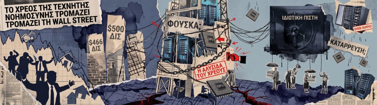 Το χρέος της τεχνητής νοημοσύνης τρομάζει τη Wall Street και ξυπνά μνήμες του 2008