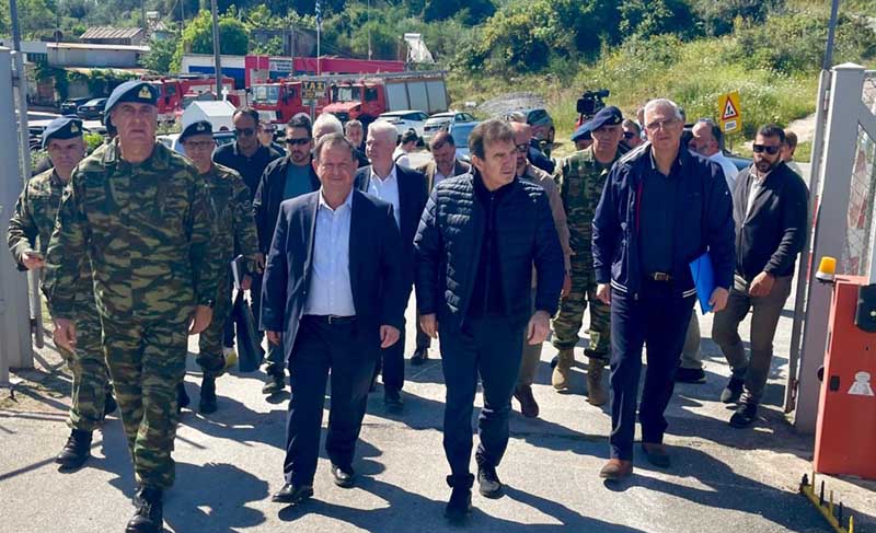 Θεσπρωτία: Χρυσοχοΐδης και Κοντογεώργης στους Φιλιάτες – 60 συνοριοφύλακες, σωφρονιστικό και νέο κτίριο Αστυνομίας